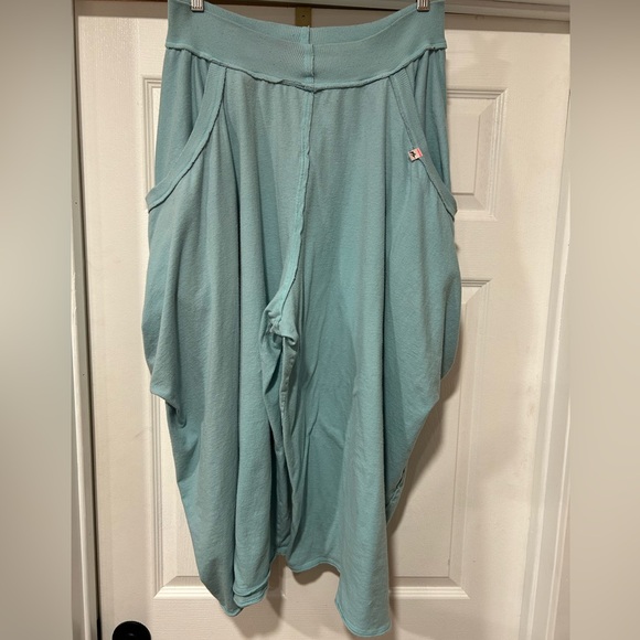 Free people Sky Blue Capris - Picture 2 of 4